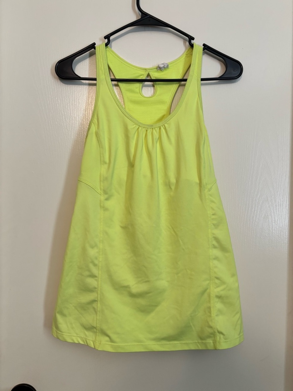 Champion Neon Yellow Racerback Tank Top